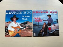 GEORGE HUG tolle Singles SWISS CH Country 80's Nashville