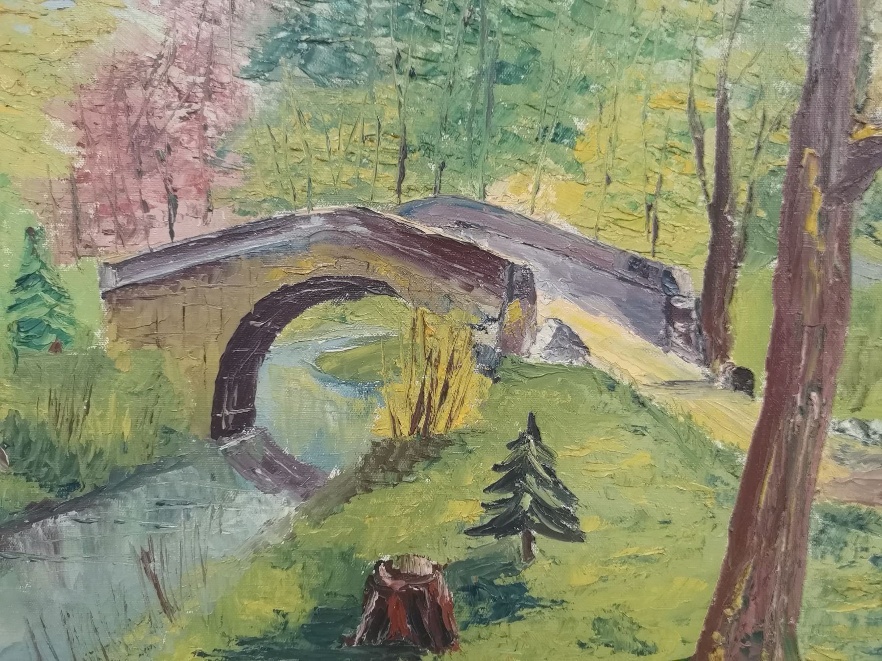 Dipinti: HUILE SUR TOILE SIGNÉE ET DATÉE – Usato da Genève venduto da Qanil77 2