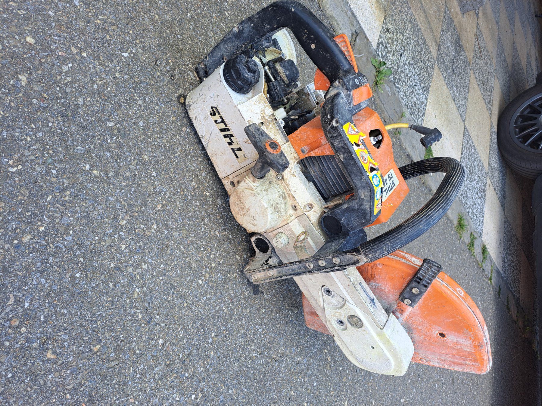 Stihl Sägen: Stihl TS 460  Betonfräse – Defekt aus meiringen von moto30 2