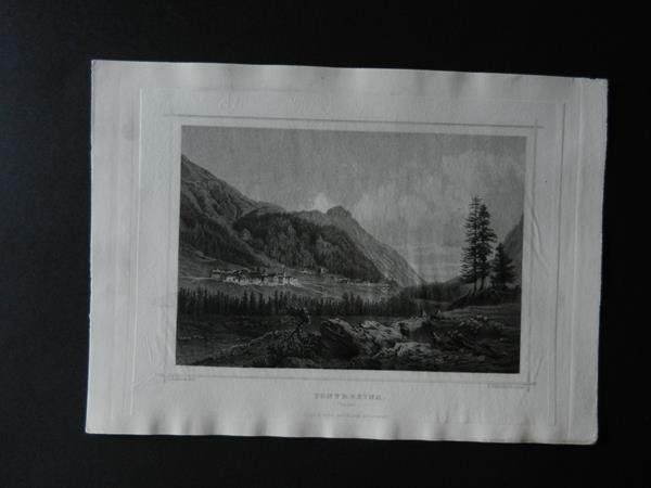 Gravures: Pontresina Engadin – D'occasion à Risch par Rischli15