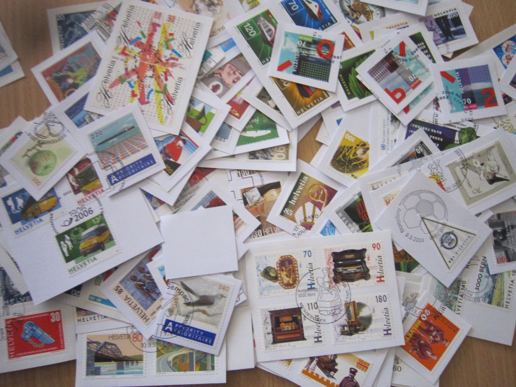 Alle Briefmarken: CH 08 Schöne Briefausschnitte bis ins 2000. – Gebraucht aus Giubiasco von sal_9j6w 5