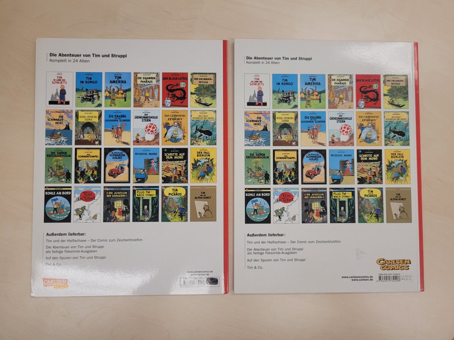Comics: Tim und Struppi Comic-Doppel: "Amerika" + "Saengerin" top! – Gebraucht aus Nürensdorf von spartacus64 5