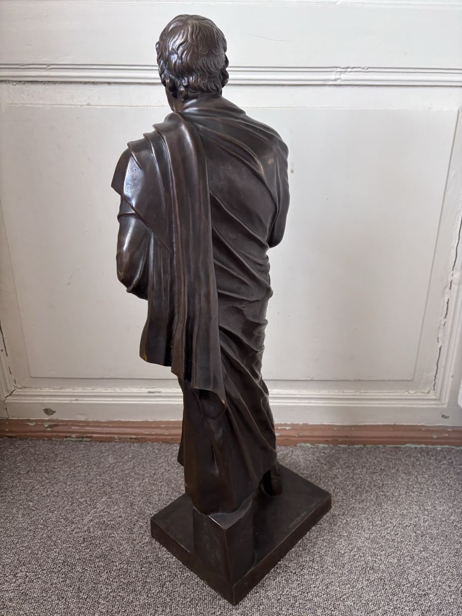 Sculture & Statue: Antike Bronze Skulptur Ferdinand Barbedienne -Aristide – Usato da Kölliken venduto da Sabay2012 2