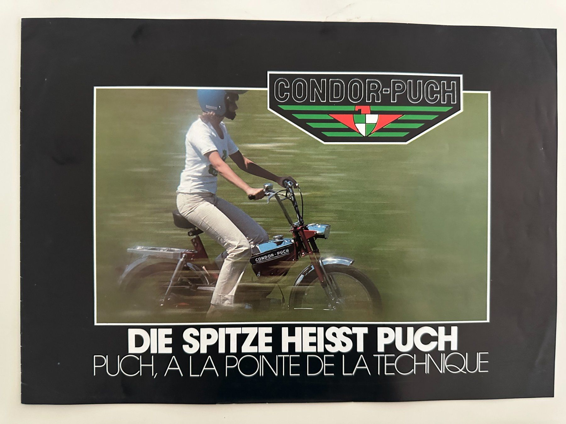 Puch Dokumente: Original Condor-Puch Maxi / X30 Prospekt d/fr – Gebraucht aus Oberägeri von verwuester