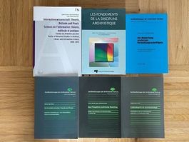 Verschiedene Bücher Archivwissenschaft