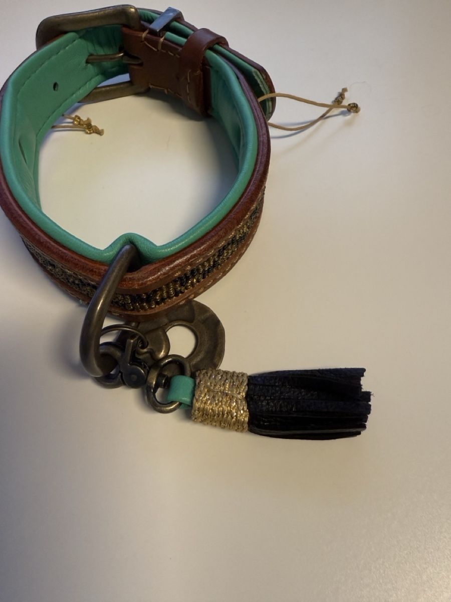 Leine & Halsband: Hundehalsband Leder, Vintage look – Neu (gemäss Beschreibung) aus Kölliken von pho_2wcw 1