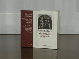 Joseph Roth - Radetzkymarsch - Hörbuch 14 Cd's / Neu