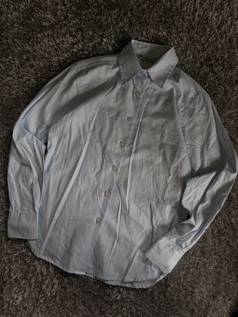 Aquascutum Light Blue Oxford Shirt Size XS 