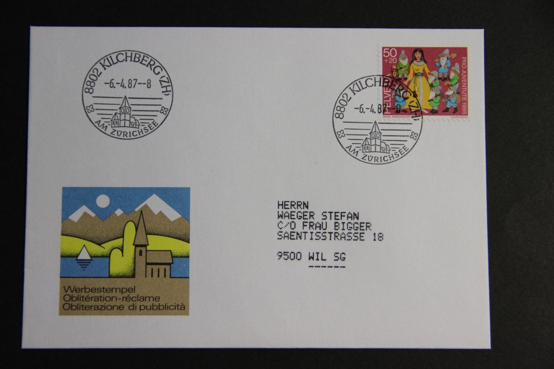 Tutti i francobolli: Schweiz 1987 - 8802 Kilchberg (ZH) – Nuovo (secondo la descrizione) da Jona venduto da Southafrica07