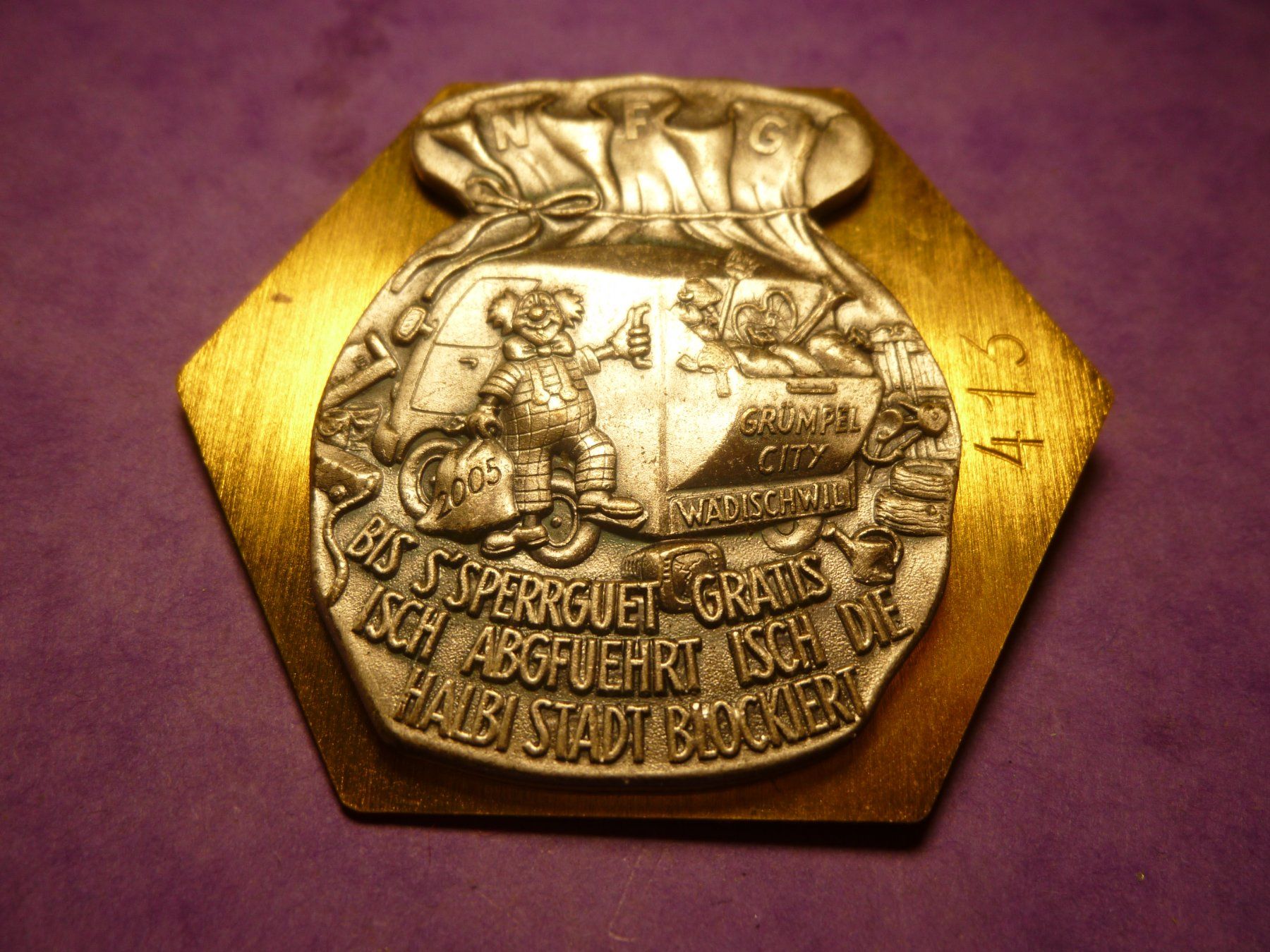 Plaquettes & Badges: WÄDISCHWIL 2005 GOLD – D'occasion à Ried (Muotathal) par Mandarin02