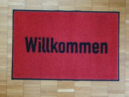 Fussmatte "Willkommen"