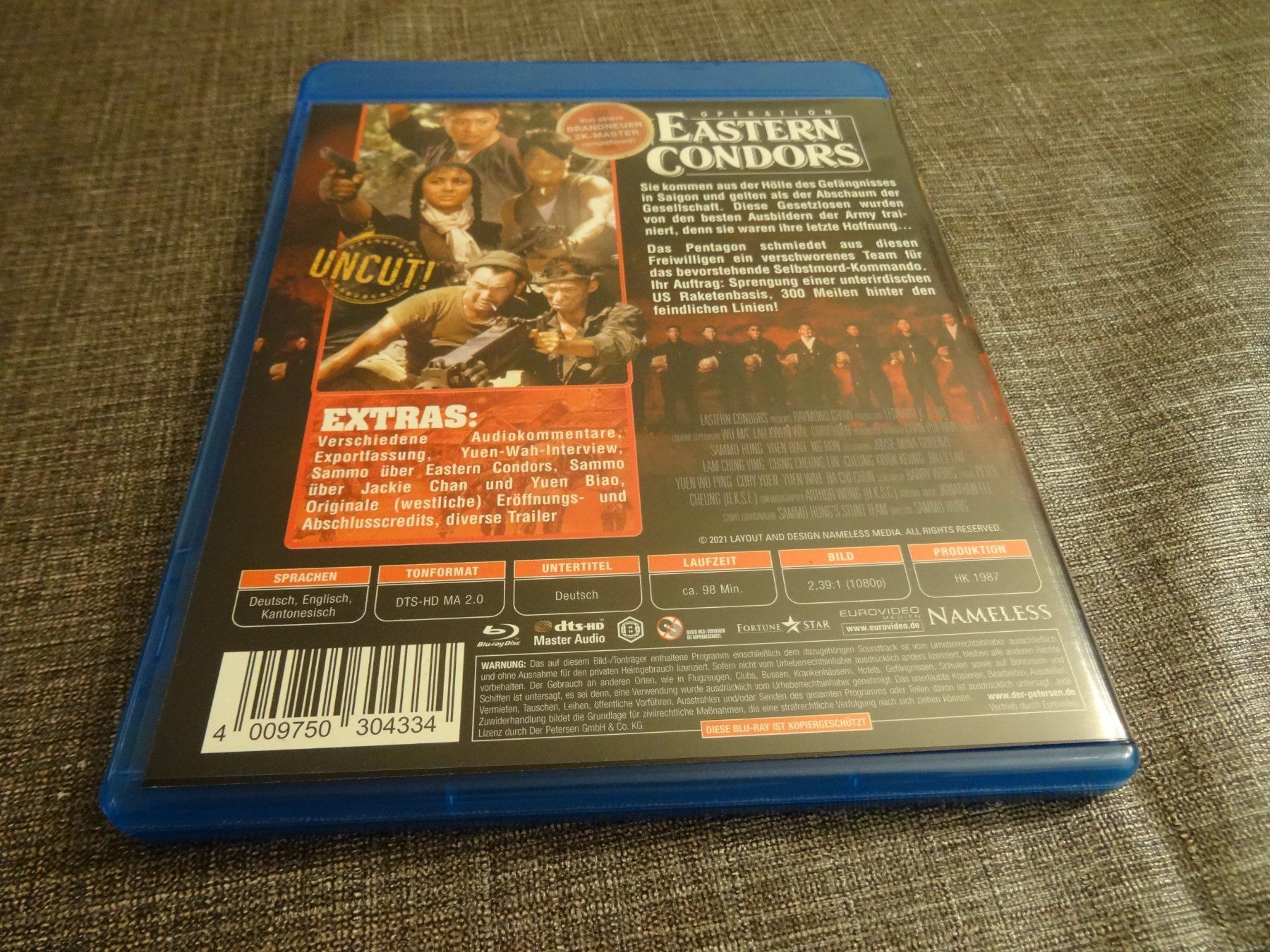 Tutti i DVDs: Blu-ray Operation Eastern Condors – Usato da Olten venduto da Disc-Verkauf 2