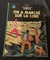 TINTIN ON A MARCHÉ SUR LA LUNE BD VINTAGE 1982 CASTERMAN FR