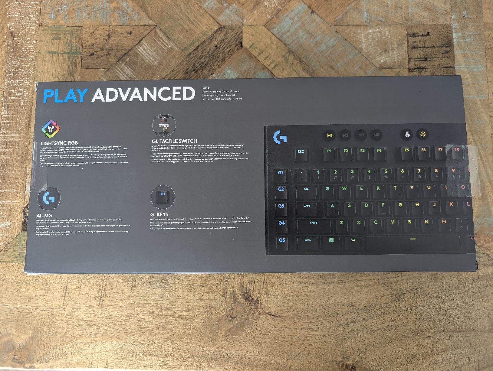 Logitech Tastaturen: Logitech G815 GL Tactile Tastatur Keyboard – Gebraucht aus Uster von letzbrush77 3