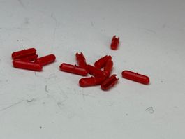 GB5- Faller AMS 10x isolier Stecker für Fahrbahn