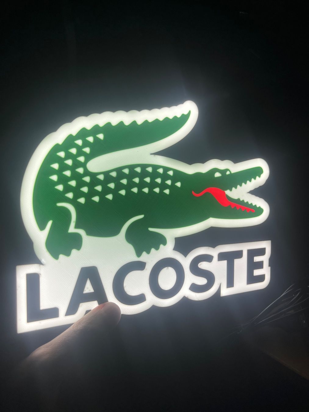 Lampade: Lampe LightBox LED Lacoste usb – Nuovo (secondo la descrizione) da Noville venduto da Berlusconi55