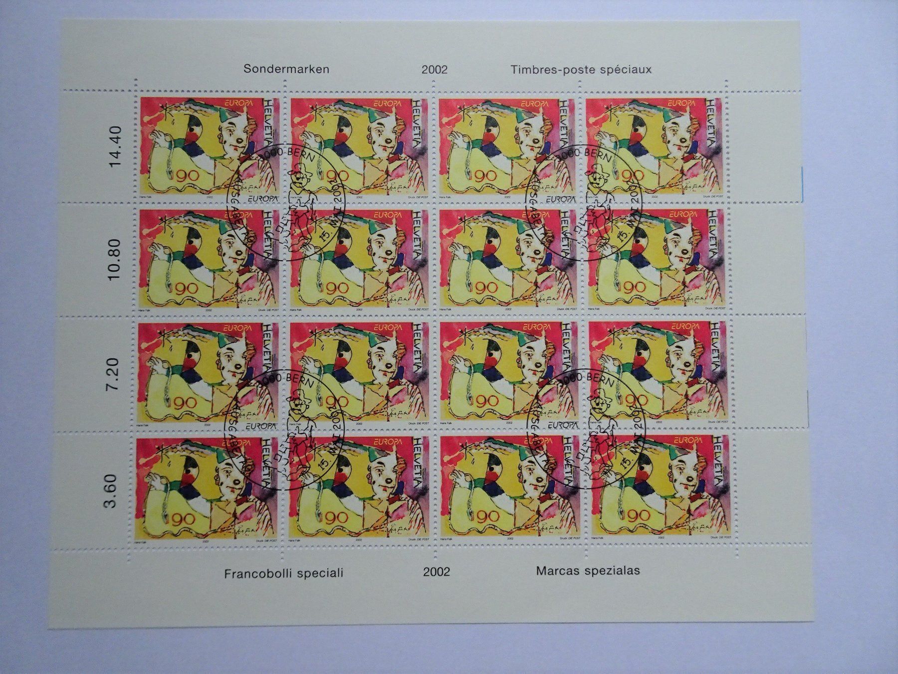Alle Briefmarken: 2002 – Neu (gemäss Beschreibung) aus Aadorf von Chnorli-Furz