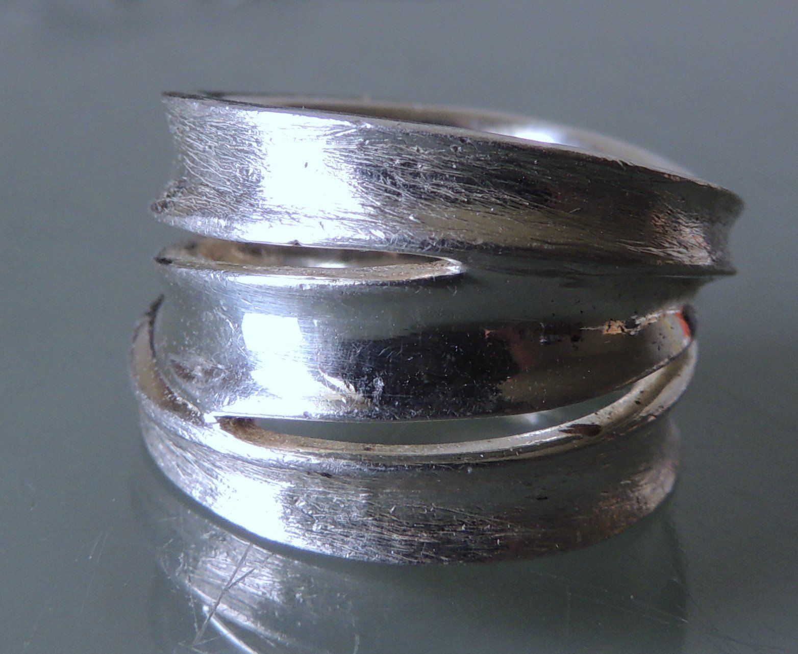 Olga Ribler Ringe: OLGA RIBLER Silber 925 Fingerring Gr. 56 – Gebraucht aus Waldenburg von schaller707