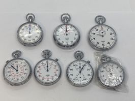 LOT HEUER Stopp-Uhren defekt /i725