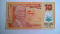 Billet banque Nigéria 10 Naira 2018 polymer UNC