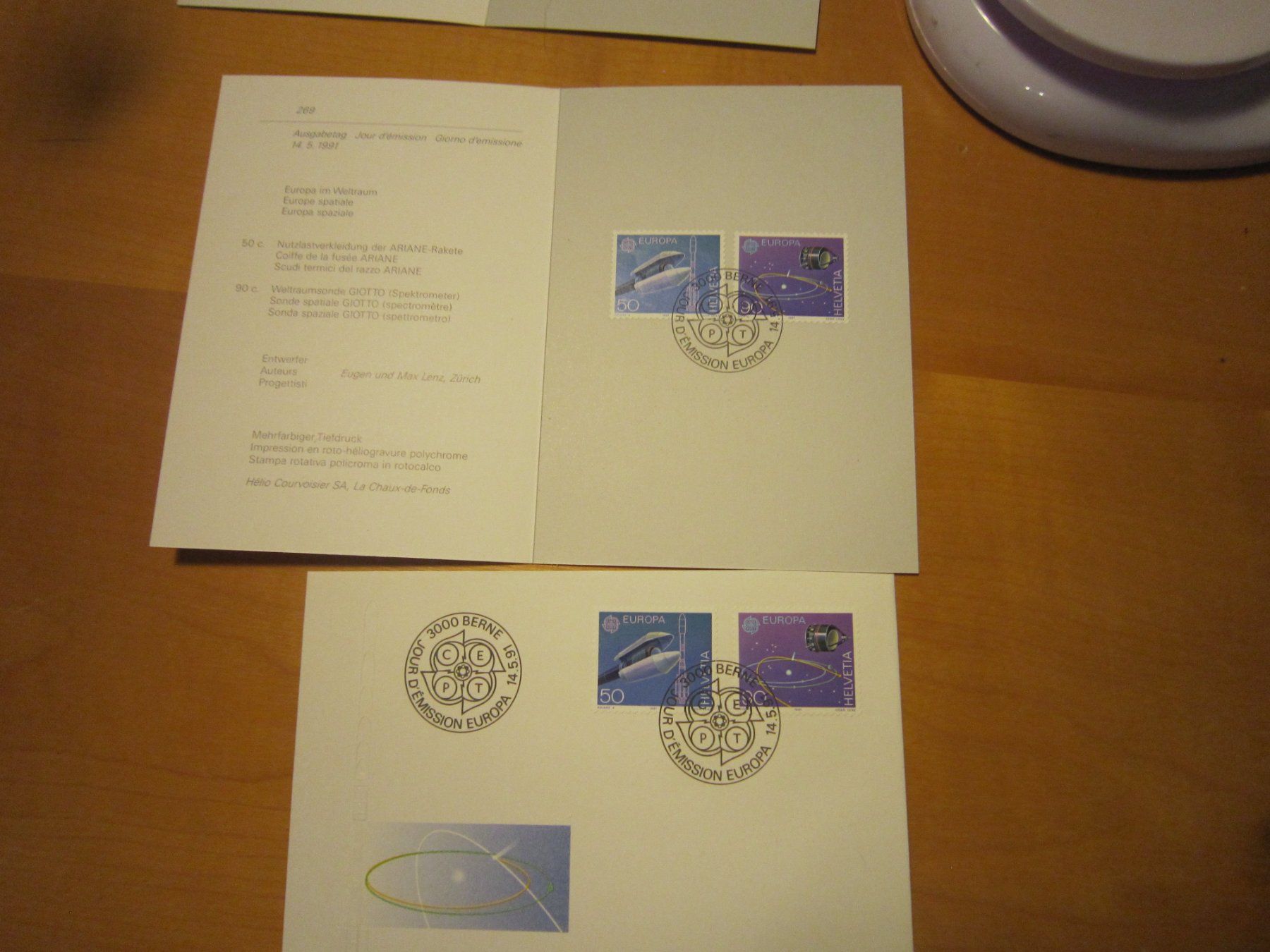 Alle Briefmarken: CH 1991 FDC Serien und Ptt Blätter – Gebraucht aus Gordola von Polentaefung 5