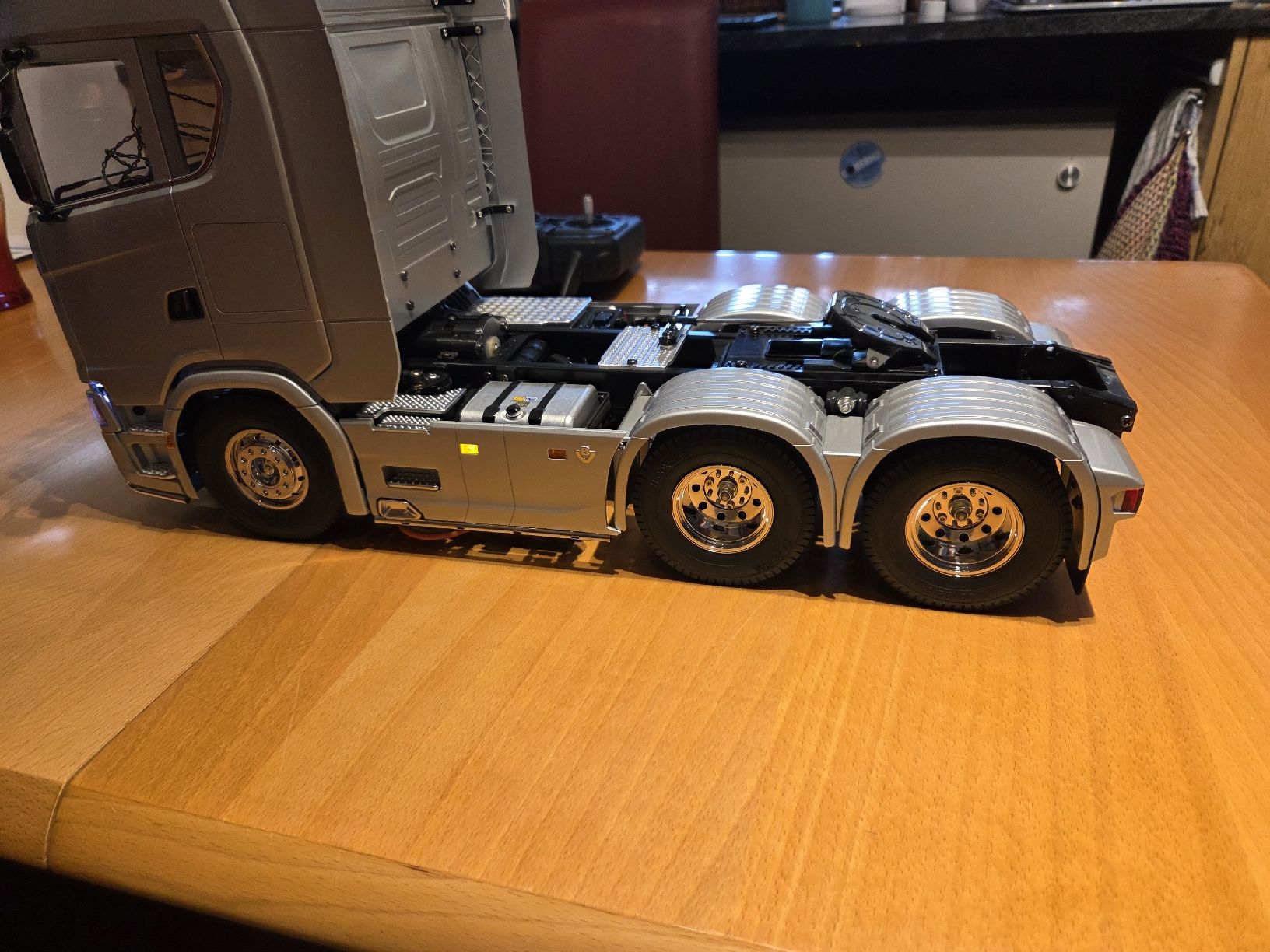 Tamiya RC Modellbau: Tamiya Scania Silber Edition 6x4 – Neu (gemäss Beschreibung) aus Schlossrued von Fendt222 4