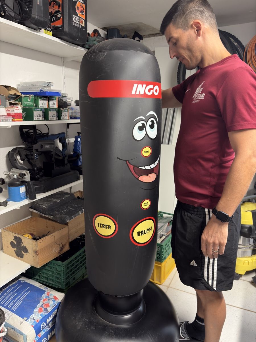 Sacchi da boxe: Box Sacco da boxe gonfiabile INGO con figure  – Usato da Bürglen UR venduto da Cardosoluis 1