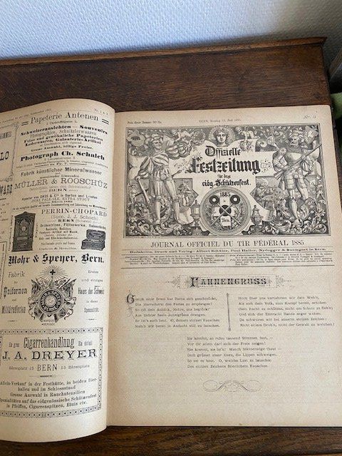 Libri: BUCH  SCHÜTZENFEST  BERN  1885 – Usato da Chur venduto da silbermon 4