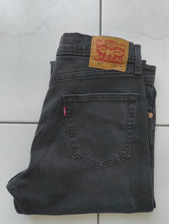 Levi's 511 Jeans schwarz Grösse W34 L32 neu mit Etikett