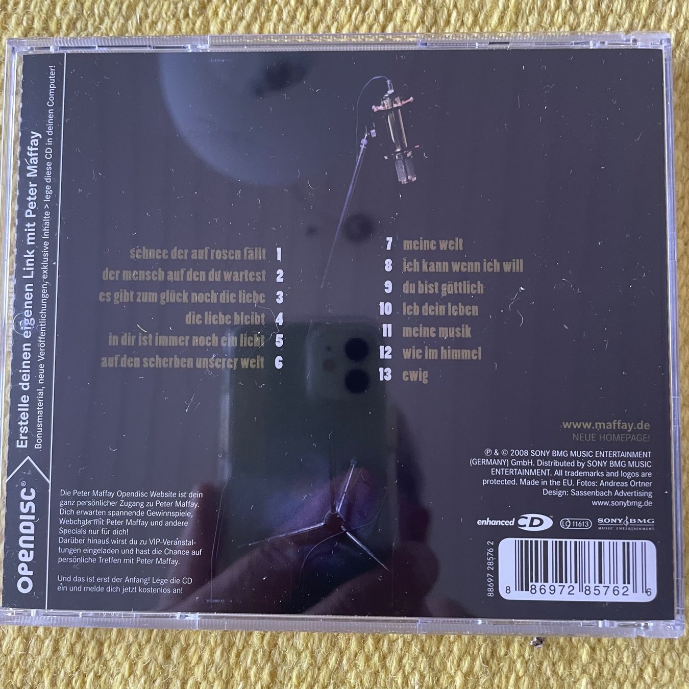 CD: PETER MAFFAY-EWIG – Usato da Rorschacherberg venduto da CD-Roli 1