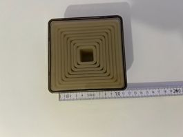 Ausstechformen Quadrat 9-teilig aus Kunststoff