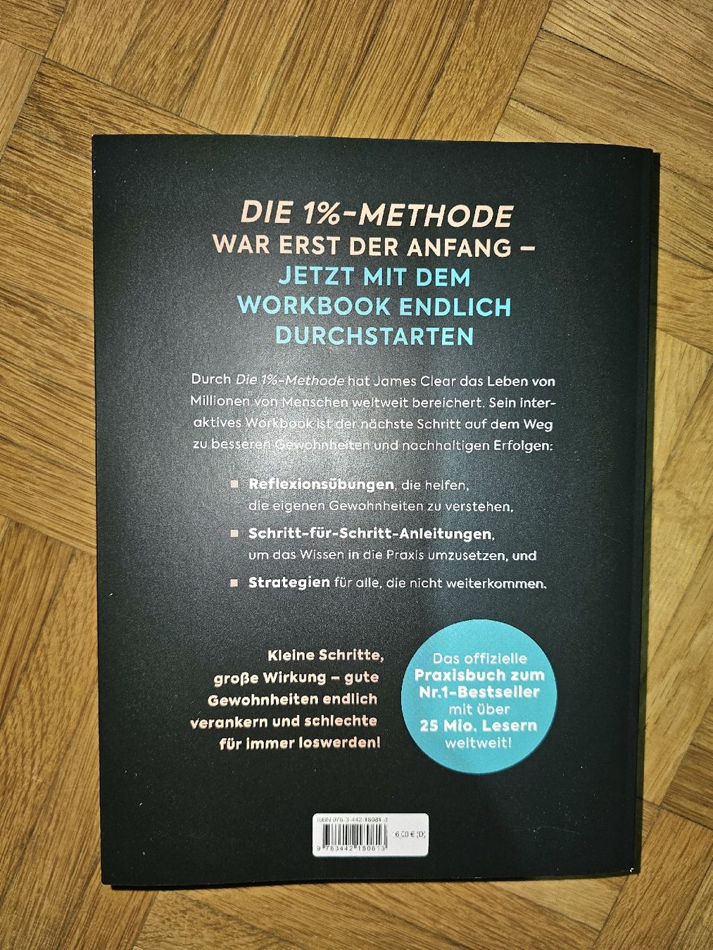 Bücher: James Clear - das Workbook zur 1% Methode – Neu (gemäss Beschreibung) aus Rubigen von Dosii 1