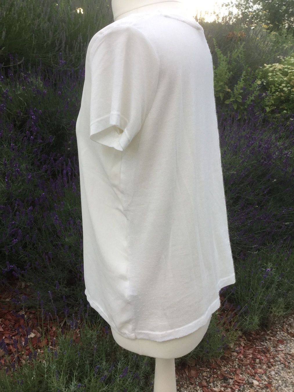 T-Shirts: T-shirt blanc Inscriptions BROADWAY – Gebraucht aus Agiez von chouchanelle 5