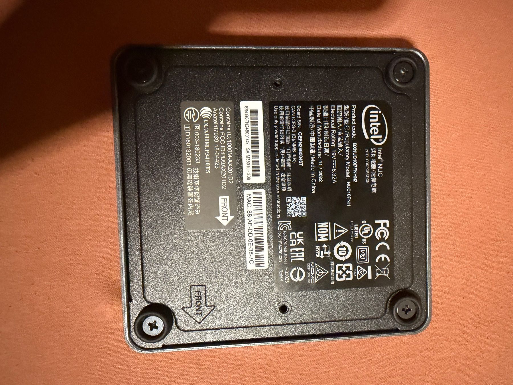 PCs: Dappnode Home Intel Core i7 avec SSD WD-Black – Gebraucht aus Fontenais von MontiL 4