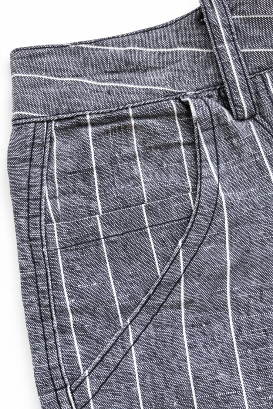 Pantaloni: Elegante Shorts Grau Gestreift Damen – Nuovo (secondo la descrizione) da Fully venduto da VaneaSelection 9