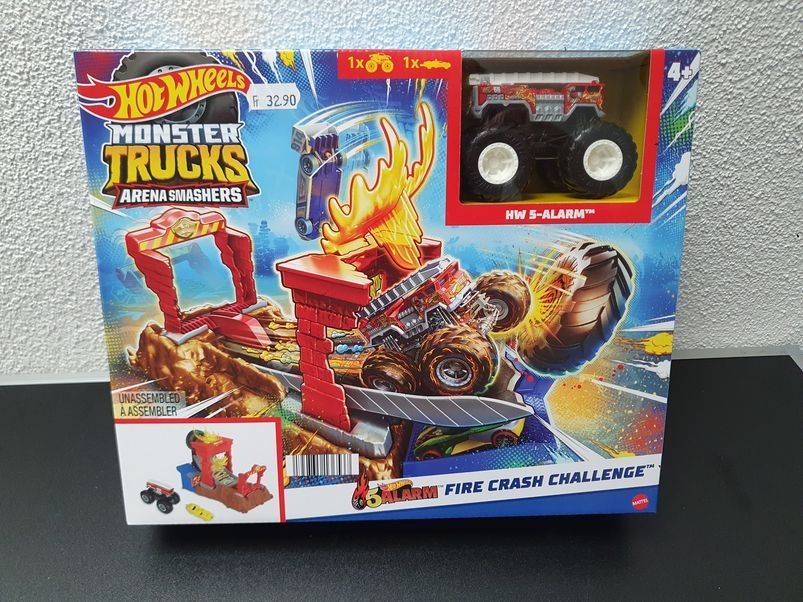 Hot Wheels Giocattoli: Neu - Hot Wheels - Fire Crash Challenge – Nuovo e nell'imballaggio originale da Dagmersellen venduto da Jarsetz_Restposten