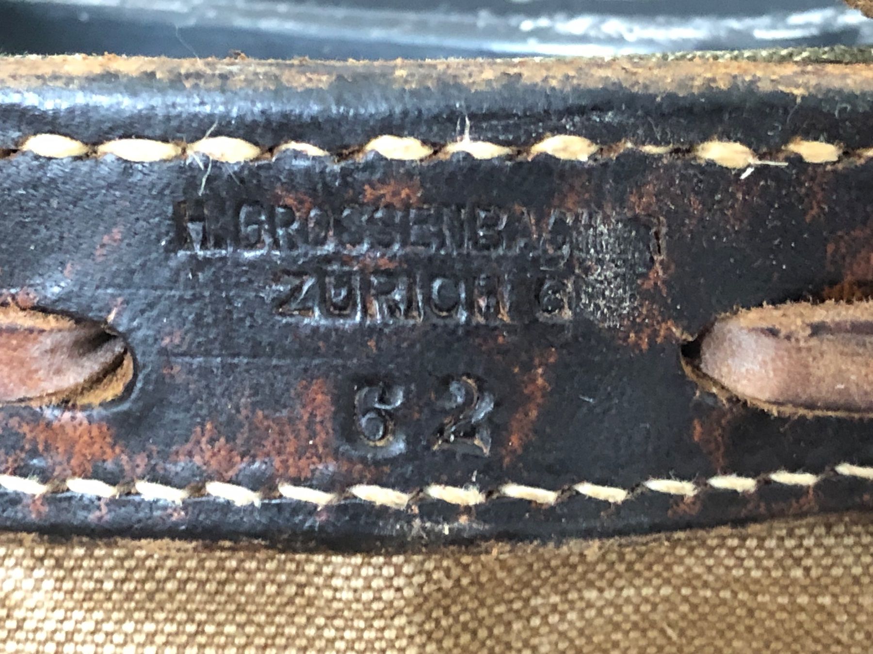 Schweizer Armee Taschen: Schweizer Militär Brotsack mit diversem Zubehör – Gebraucht aus Gunzwil von feel_good 3
