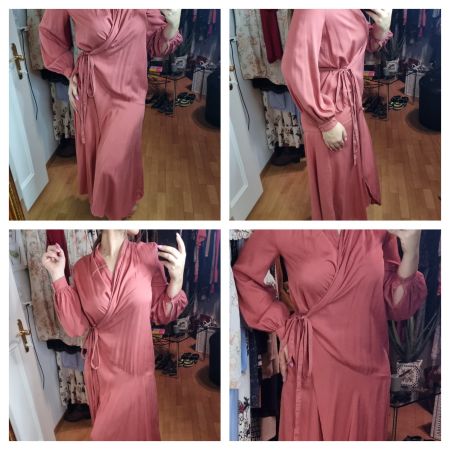 Elegantes Wickelkleid Gr. 40/42, Storm & Marie