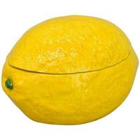 Schüssel in Citronenoptik aus Keramik