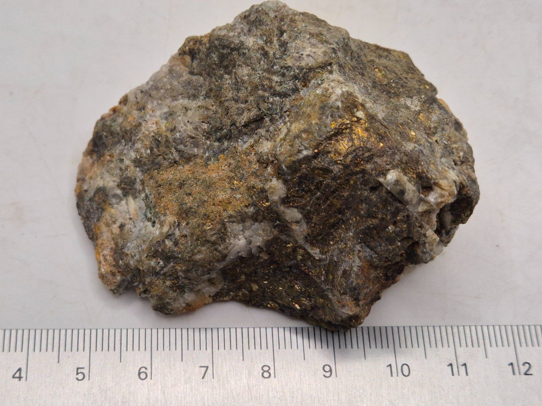 Mineralien & Heilsteine: Chalkopyrit, Kupferkies; Marokko (157) – Neu und originalverpackt aus Winterthur von LukasMineralienOase 3