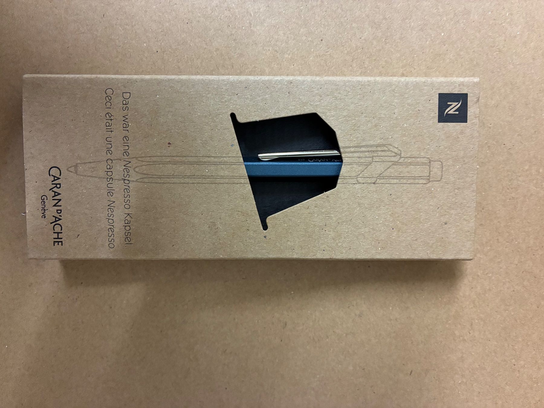 Caran D'Ache Penna & Evidenziatori: Nespresso Caran d'Ache dharkan blau – Nuovo e nell'imballaggio originale da Zürich venduto da bei_7cvn 5