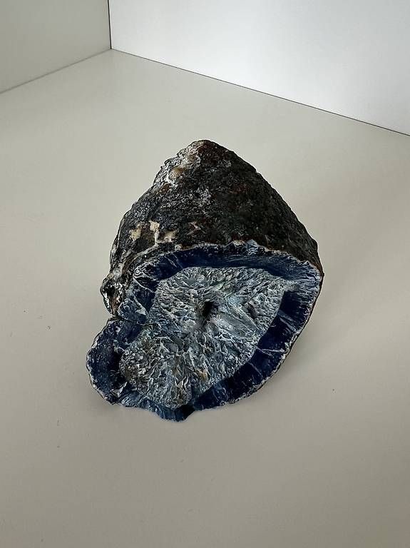 Pierres précieuses: Natürlicher blauer Achat Geode – D'occasion à Geroldswil par Nadine_Bosshard 1