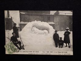 LA CHAUX-DE-FONDS - 1907 - CARTE ANIMEE
