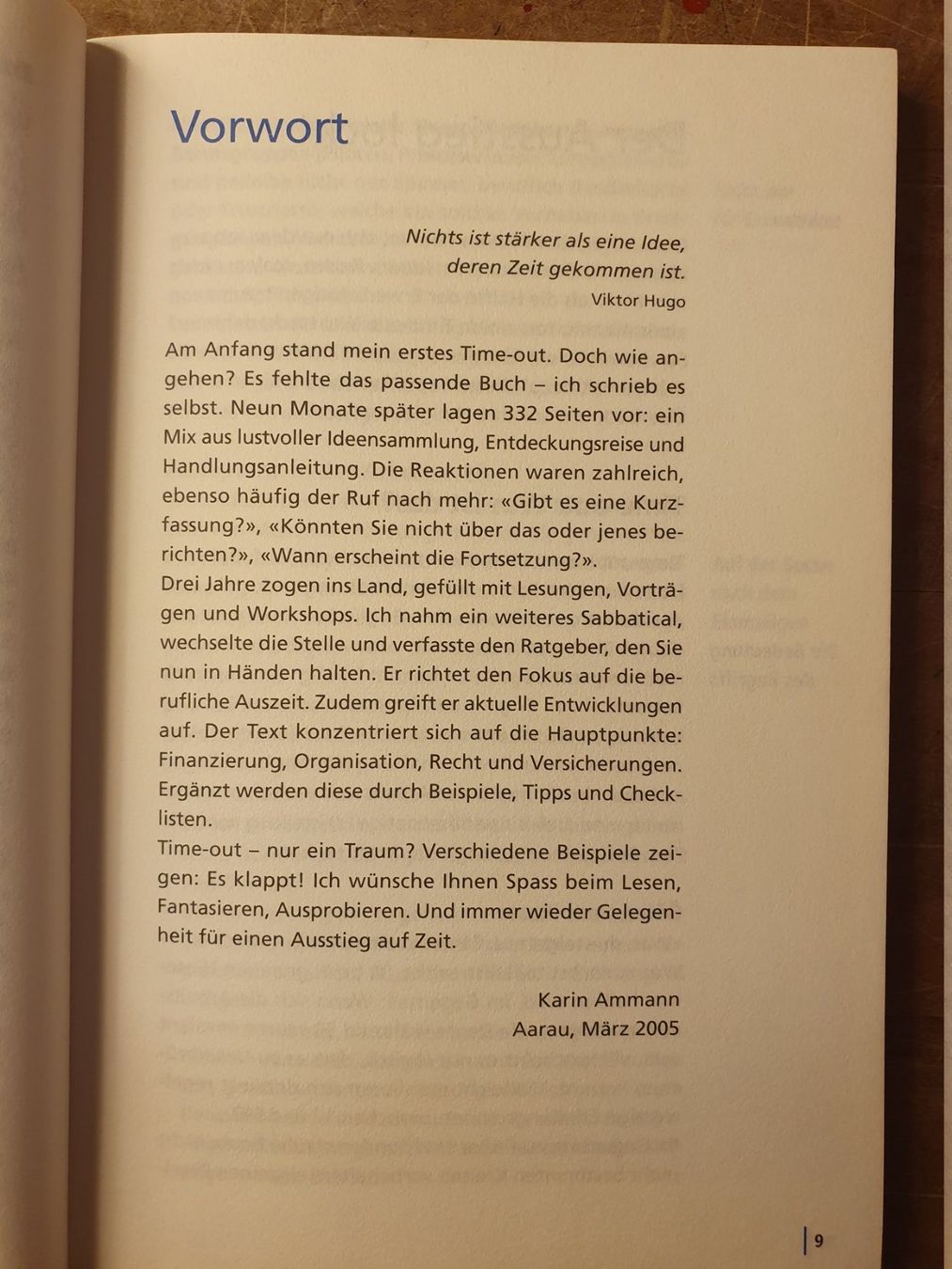 Libri: Time-Out Ausstieg auf Zeit - Karin Ammann – Usato da Zürich venduto da loosebone 8