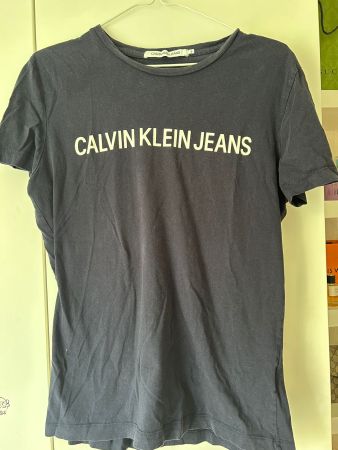 T shirt bleu Calvin Klein S
