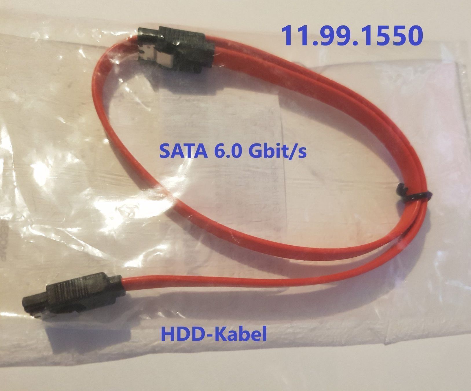 Cavi: Internes SATA 6.0 Gbit/s HDD-kabel, 0.5m – Nuovo e nell'imballaggio originale da Zürich venduto da Avd
