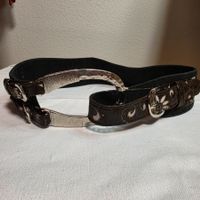 Vintage Taillengürtel Western braun 109 cm