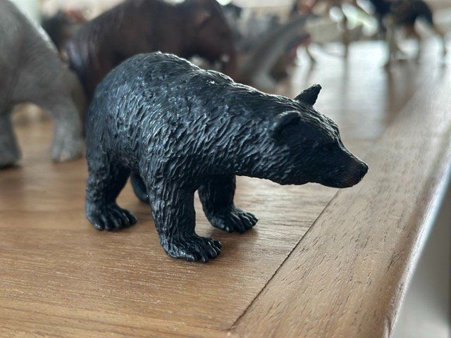 Schleich Statuette: Schleich Schwarzbär Sammelfigur – Usato da Fällanden venduto da SafariSchleichCH
