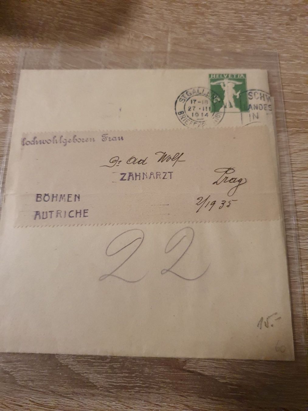 Tous les timbres: 5 Rp Ganzsache Zahnarzt – D'occasion à Balgach par SIMEON27
