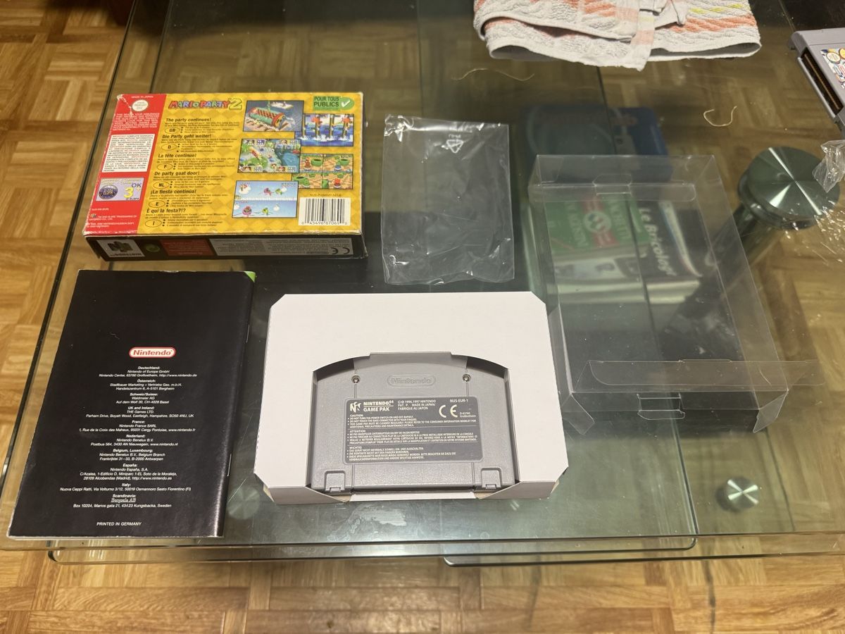 Nintendo Giochi: Mario Party 2 N64 Boîte Complet – Usato da Lausanne venduto da sauvezretrogames 1